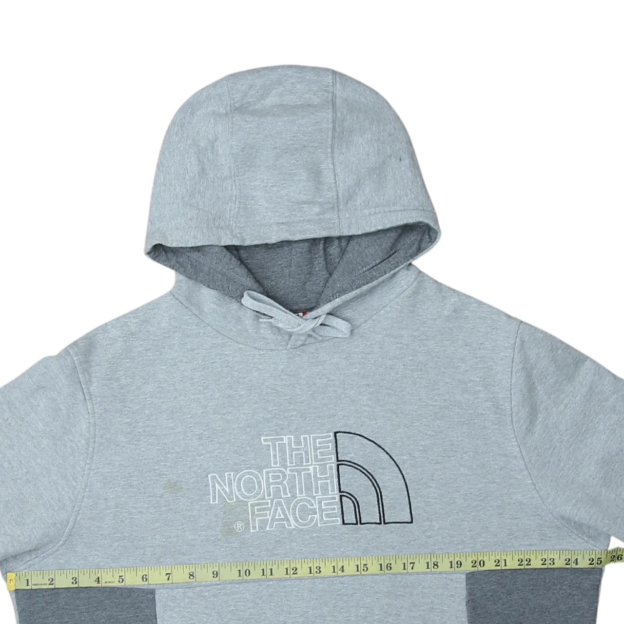 The North Face 90's Spellout Pullover Hoodie XLarge Grey sold by Vintage Club product image thumbnail 5