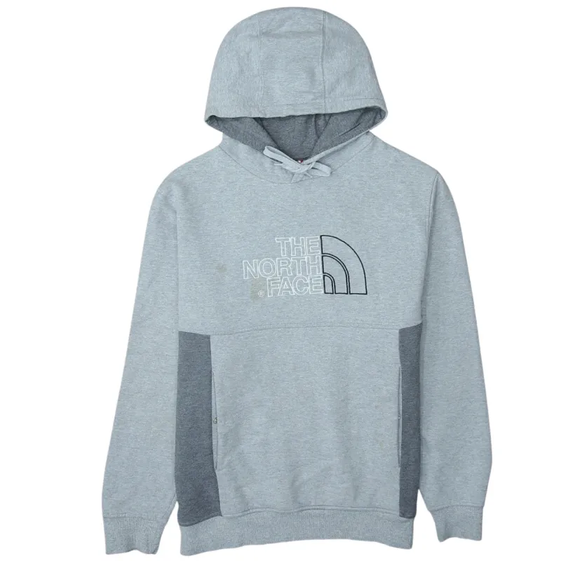 The North Face 90's Spellout Pullover Hoodie XLarge Grey sold by Vintage Club