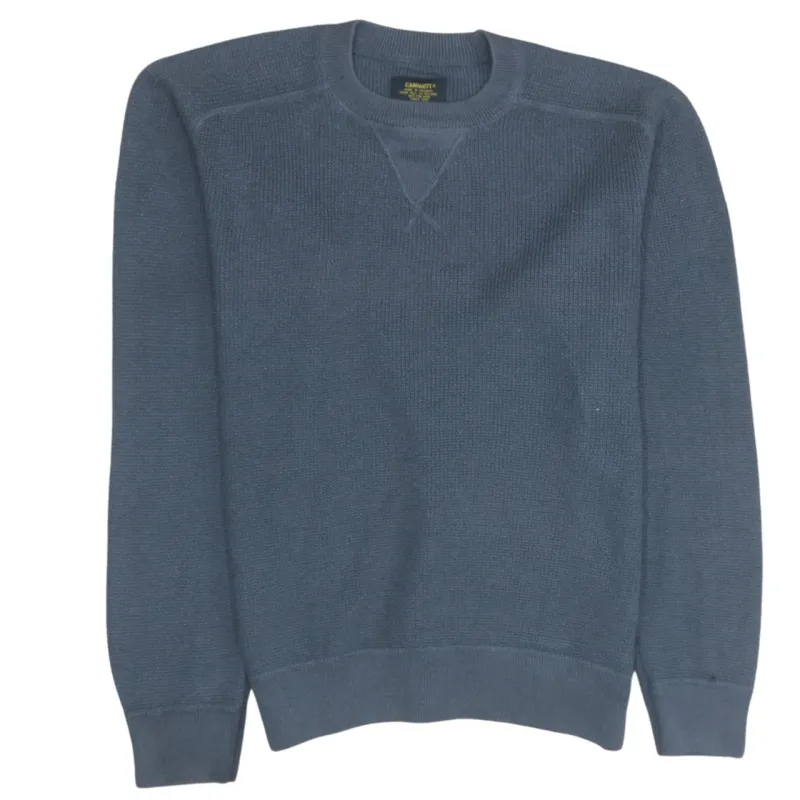 Carhartt 90's Plain Crew Neck Sweatshirt Medium Grey sold by Vintage Club