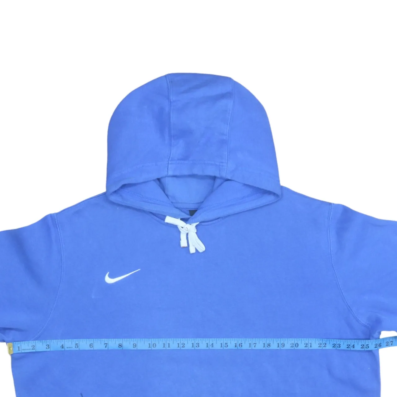 Nike 90's Swoosh Pullover Hoodie XXLarge (2XL) Blue sold by Vintage Club product image thumbnail 5