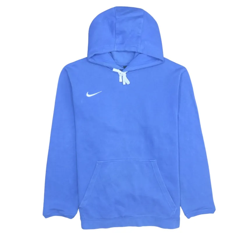 Nike 90's Swoosh Pullover Hoodie XXLarge (2XL) Blue sold by Vintage Club