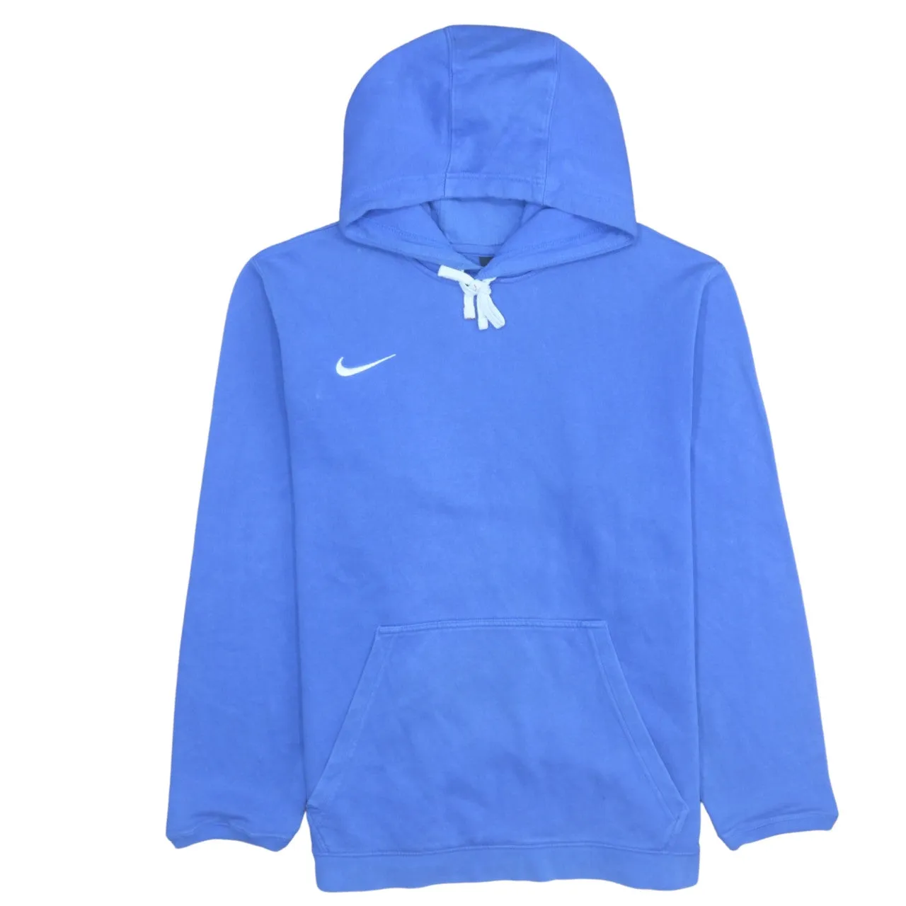 Nike 90's Swoosh Pullover Hoodie XXLarge (2XL) Blue sold by Vintage Club