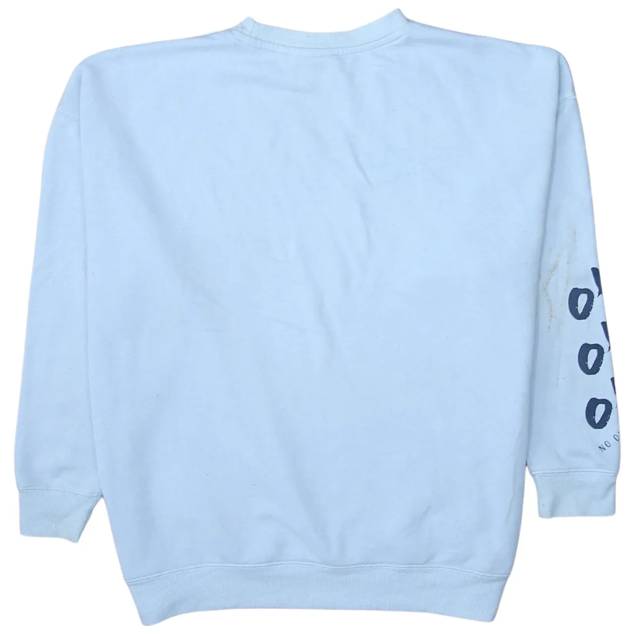 Disney Blue Sweatshirt Women's Medium Stitch Printed Graphic Crewneck Pullover Jumper sold by Vintage Club product image thumbnail 2