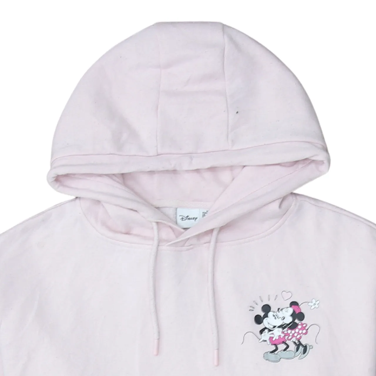 Disney 90's Mickey & Minnie Mouse Pullover Hoodie Medium Pink sold by Vintage Club product image thumbnail 3