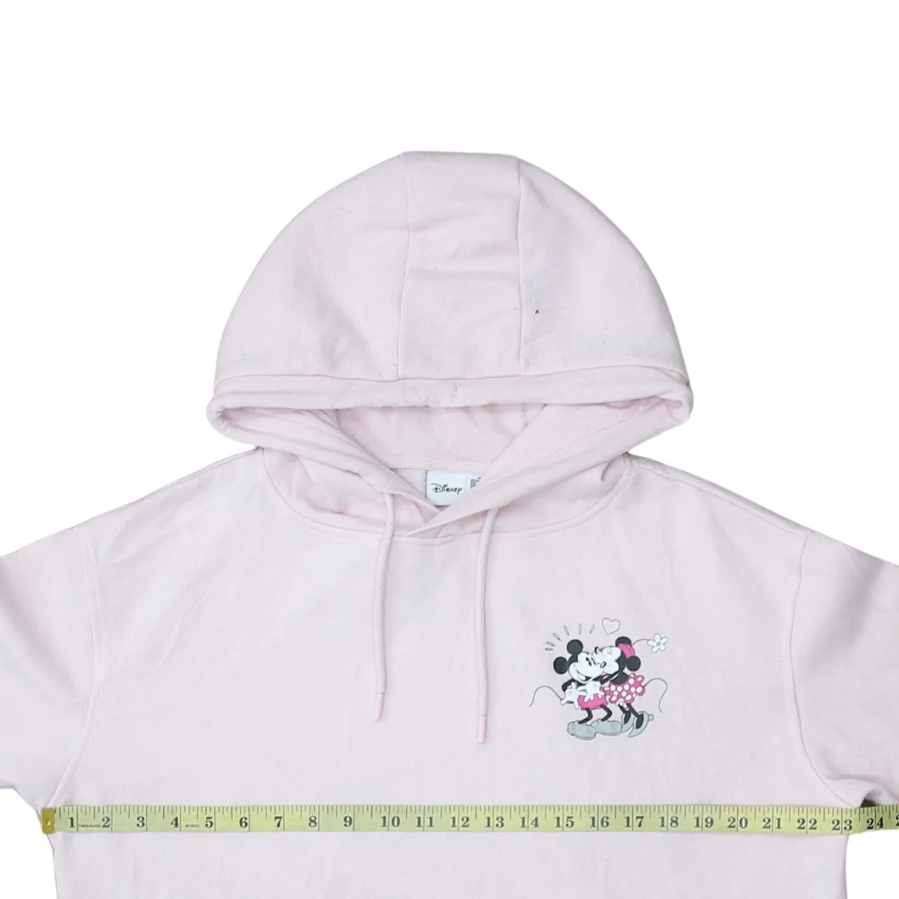 Disney 90's Mickey & Minnie Mouse Pullover Hoodie Medium Pink sold by Vintage Club product image thumbnail 5