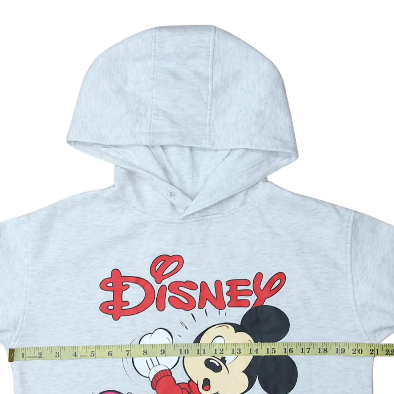 Disney 90's Mickey Mouse Pullover Hoodie Small Grey sold by Vintage Club product image thumbnail 5