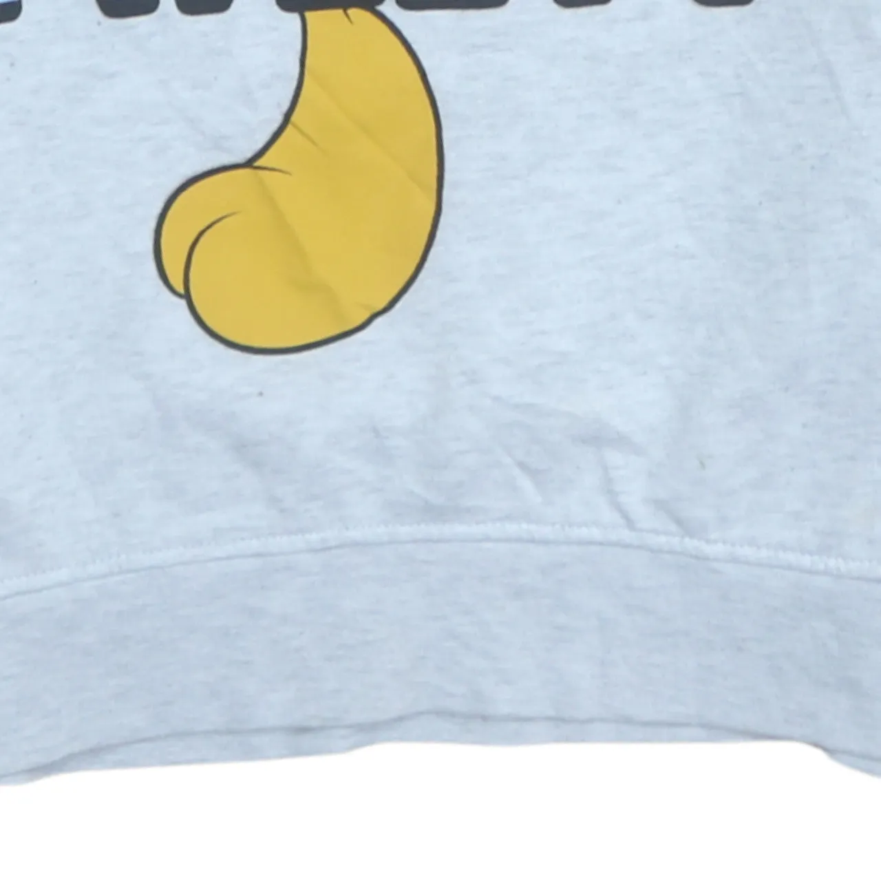 Looney Tunes Light Grey Hoodie Women’s XXSmall Tweety Printed Front Drawstring Fleece Top sold by Vintage Club product image thumbnail 4