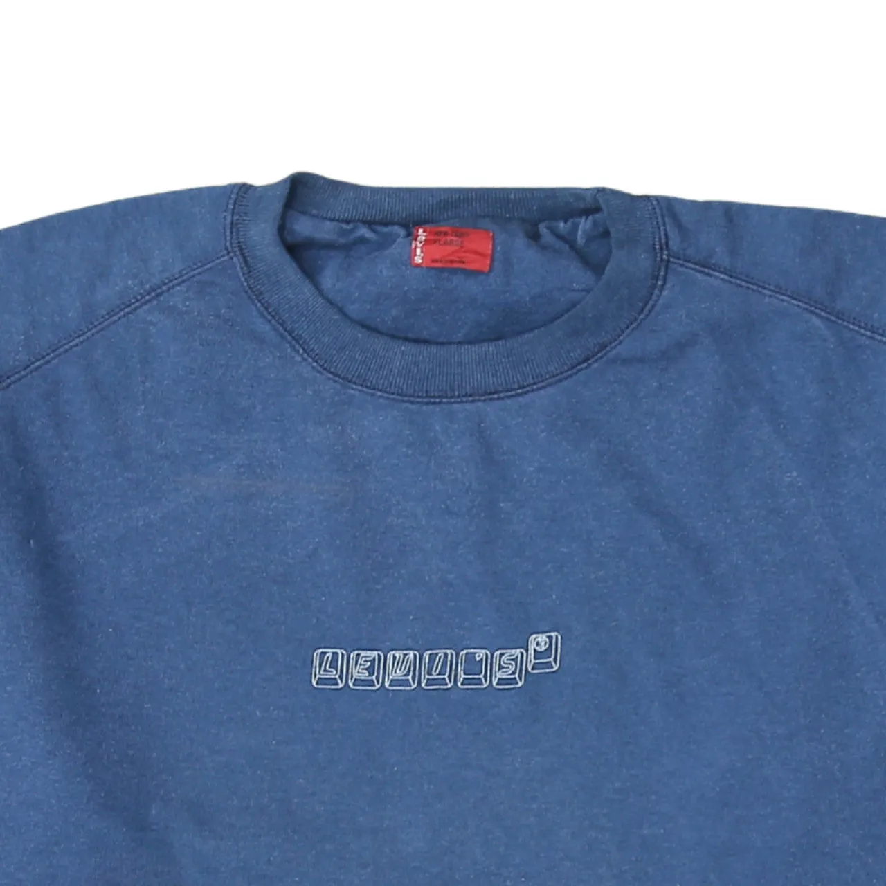 Levi's 90's Lightweight Crew Neck Sweatshirt XLarge Navy Blue sold by Vintage Club product image thumbnail 3