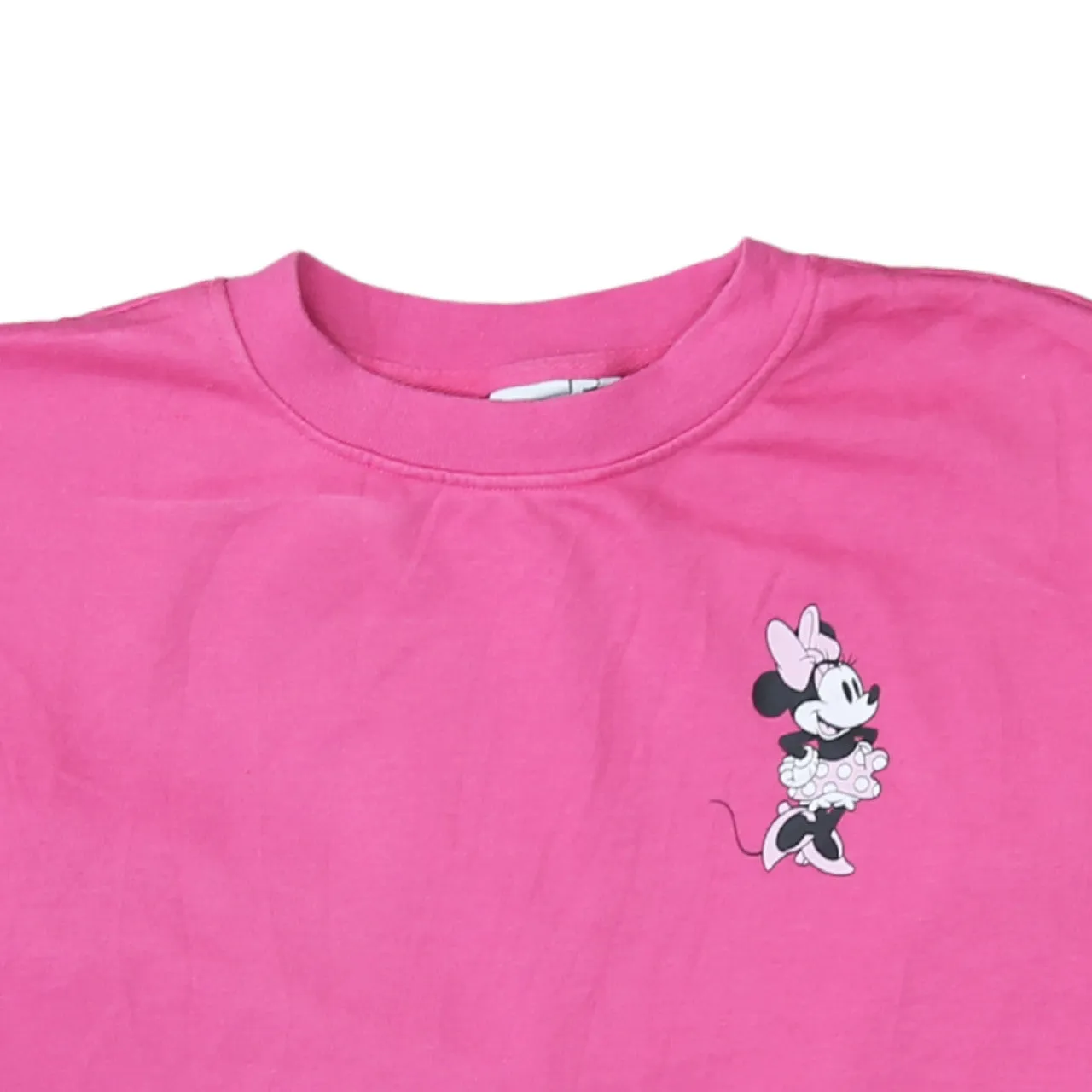 Disney 90's Minnie Mouse Crew Neck Sweatshirt Small Pink sold by Vintage Club product image thumbnail 3