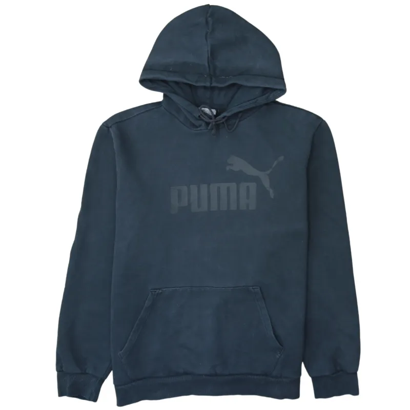 Puma 90's Spellout Pullover Hoodie Large Black sold by Vintage Club