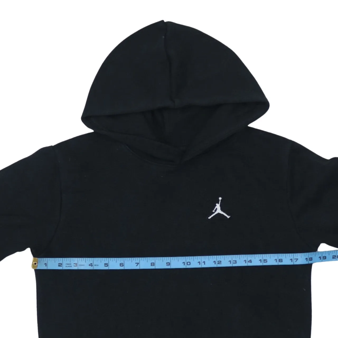 Jordan 90's Drawstring Pockets Pullover Hoodie XLarge Black sold by Vintage Club product image thumbnail 5
