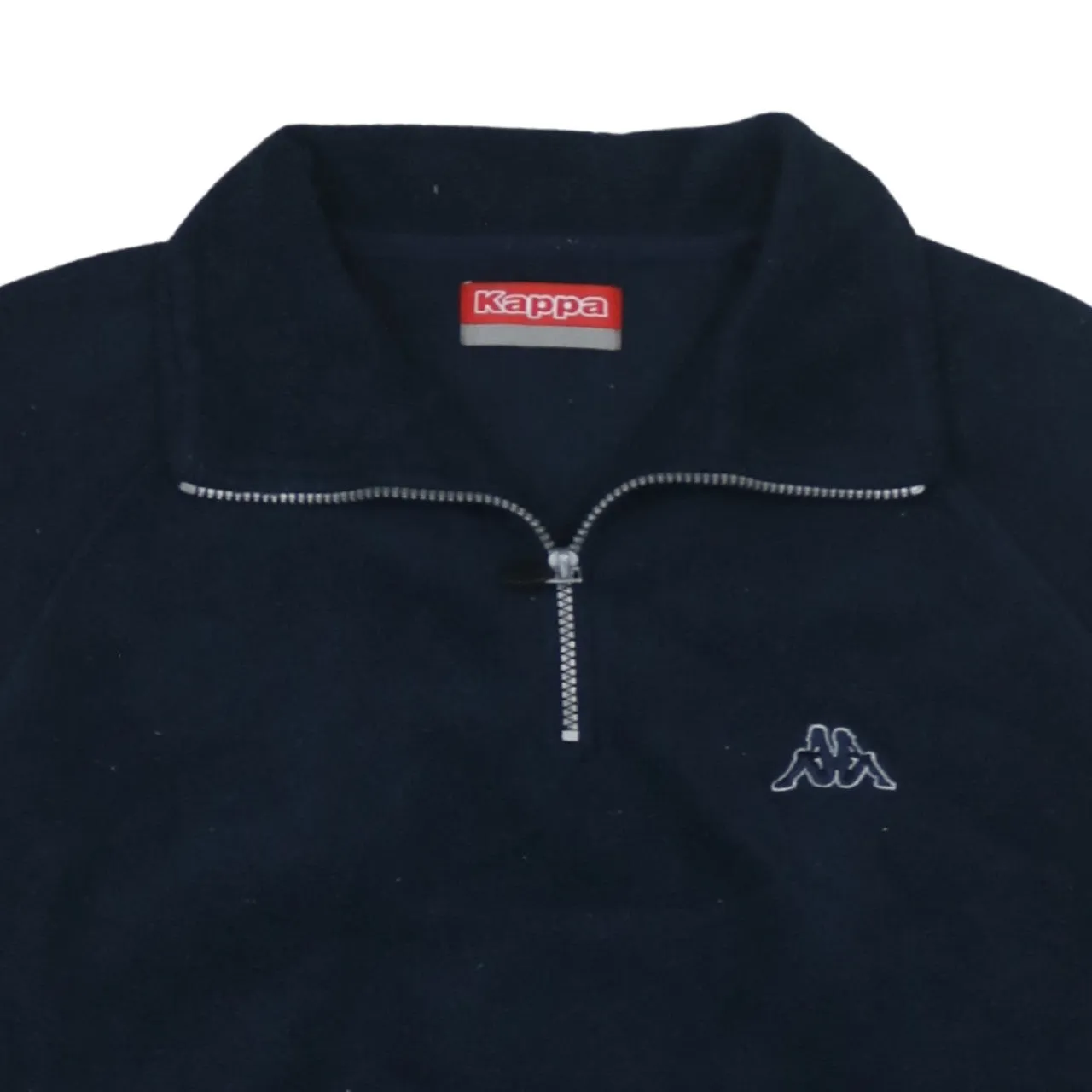 Kappa 90's Hiking Warm Quarter Zip Fleece Jumper Medium Navy Blue sold by Vintage Club product image thumbnail 3