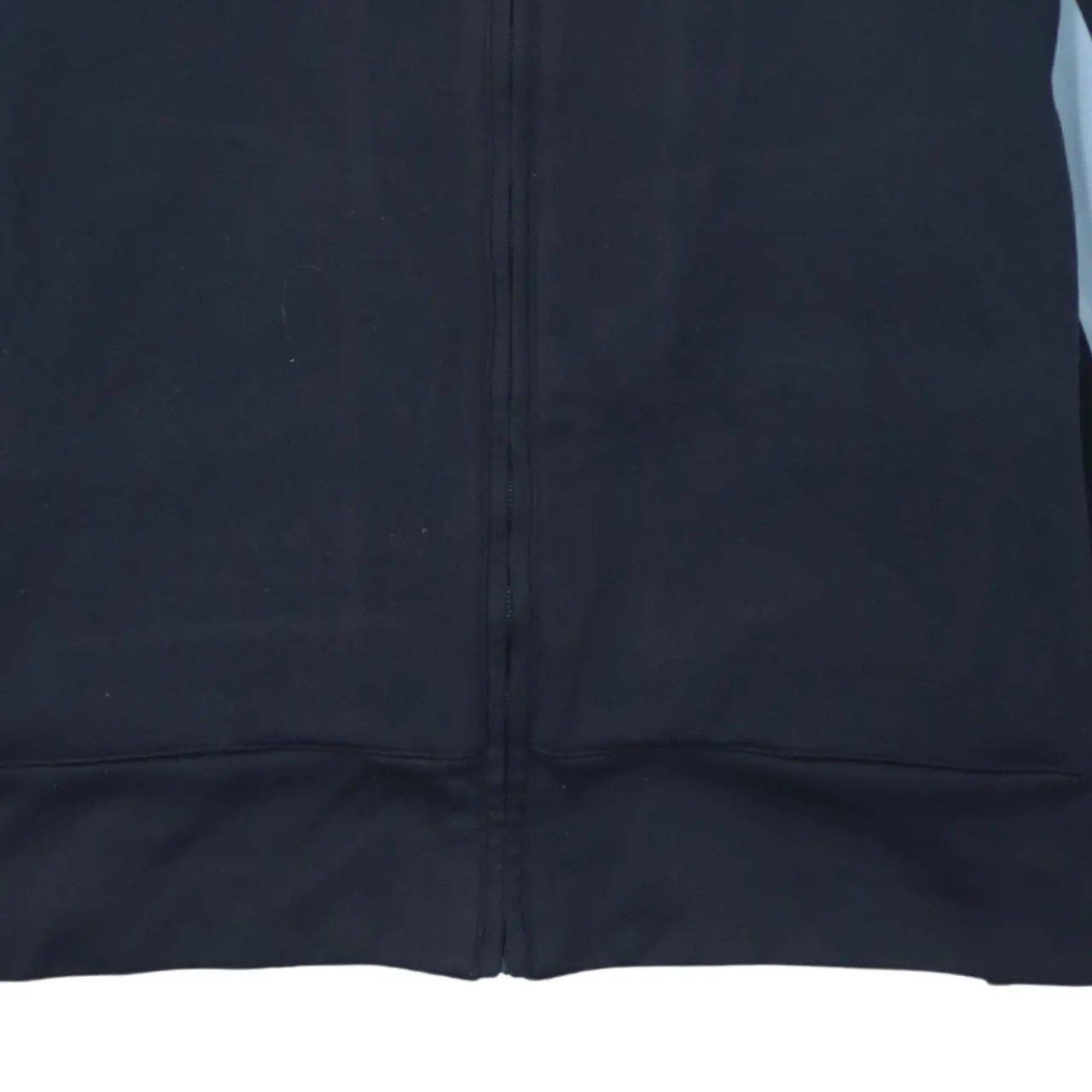 Adidas 90's Striped Sleeve Full Zip Up Sweatshirt Large Navy Blue sold by Vintage Club product image thumbnail 4