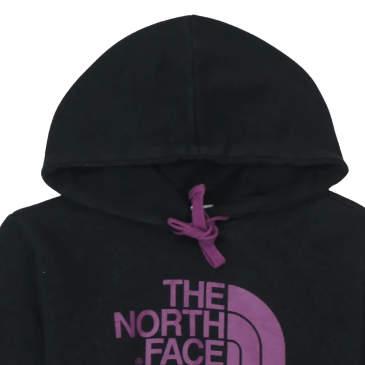 The North Face 90's Spellout Pullover Hoodie Small Black sold by Vintage Club product image thumbnail 3