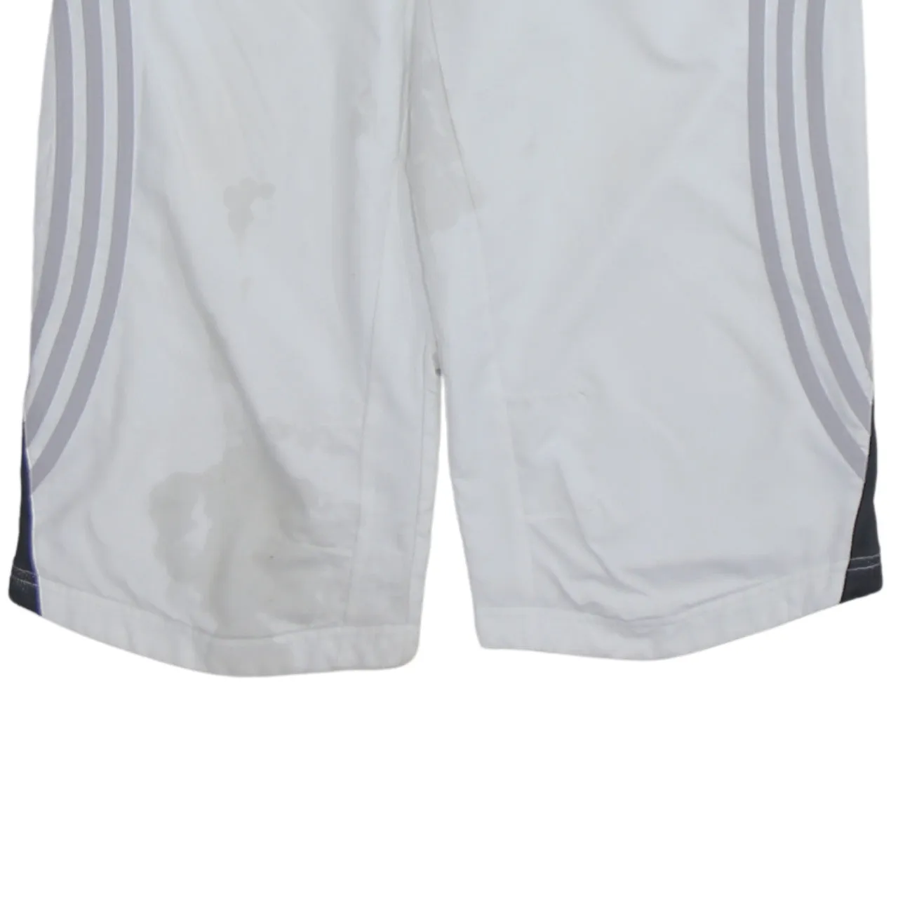 Adidas 90's Elasticated Waistband Drawstrings Baggy Chino Shorts Medium White sold by Vintage Club product image thumbnail 4