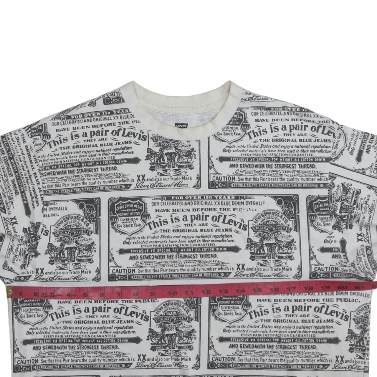 Levi's 90's Short Sleeves Crew Neck T Shirt Medium Black sold by Vintage Club product image thumbnail 5