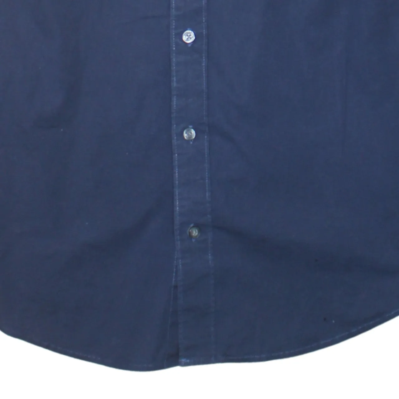 Tommy Hilfiger 90's Long Sleeve Button Up Shirt Large Navy Blue sold by Vintage Club product image thumbnail 4