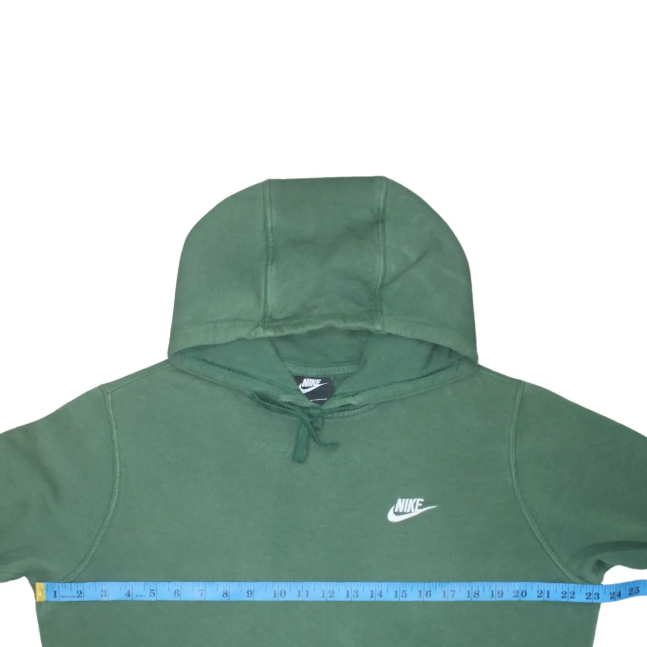 Nike 90's Swoosh Pullover Hoodie Medium Green sold by Vintage Club product image thumbnail 5