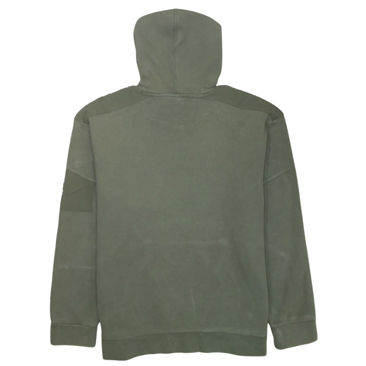 Puma 90's Spellout Pullover Hoodie Large Khaki Green sold by Vintage Club product image thumbnail 2