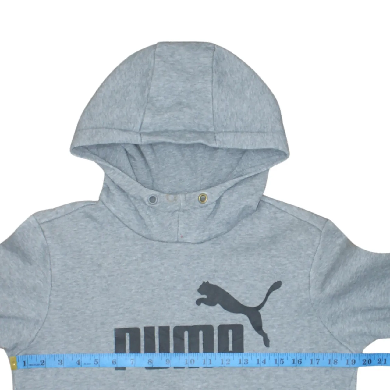 Puma 90's Spellout Pullover Hoodie XSmall Grey sold by Vintage Club product image thumbnail 5