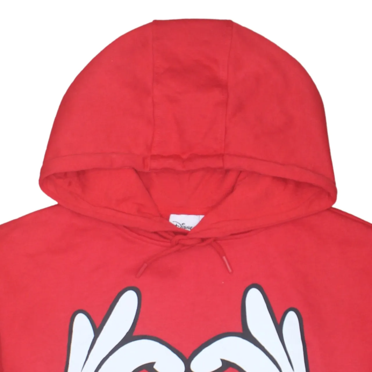 Disney 90's Lightweight Pullover Hoodie Large Red sold by Vintage Club product image thumbnail 3