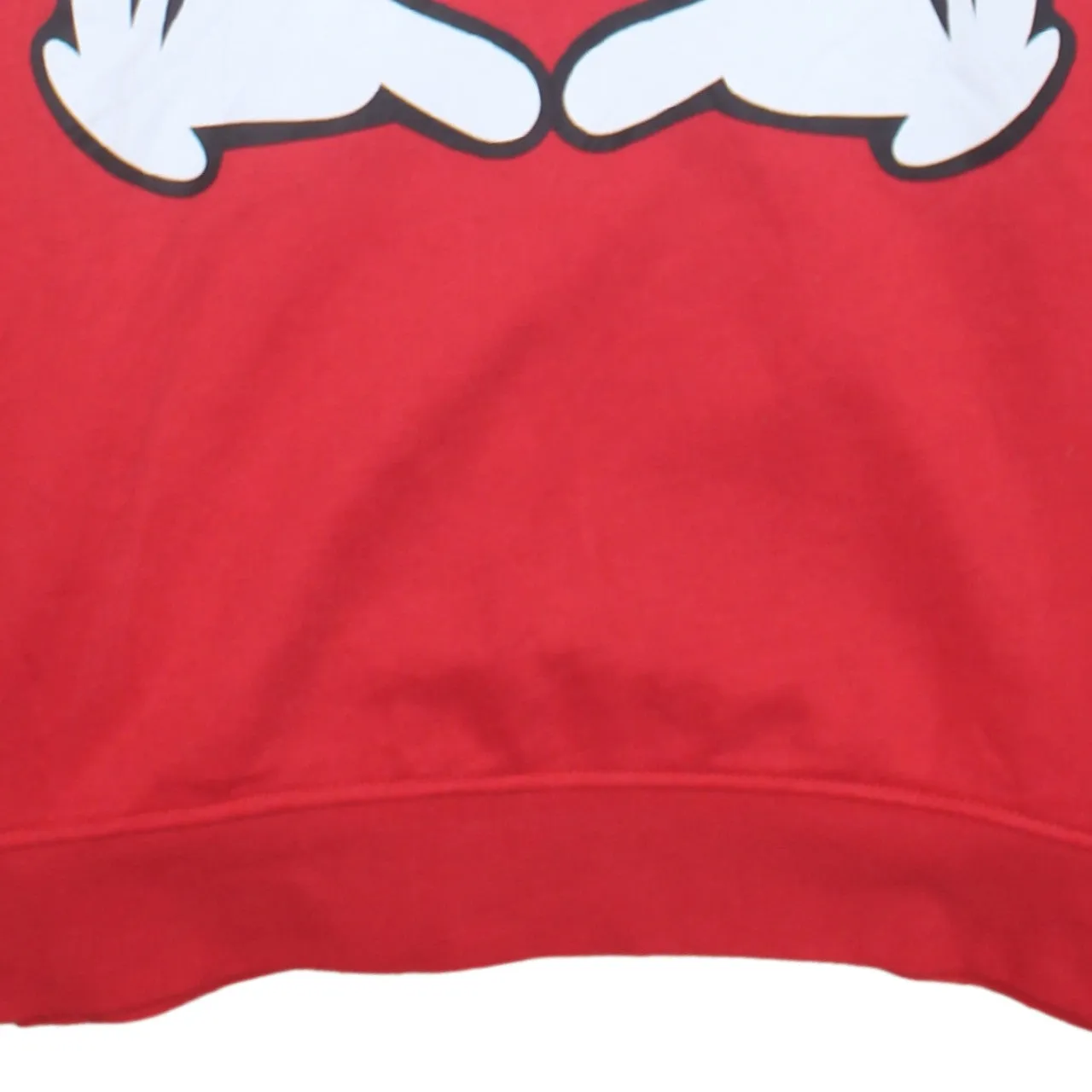 Disney 90's Lightweight Pullover Hoodie Large Red sold by Vintage Club product image thumbnail 4