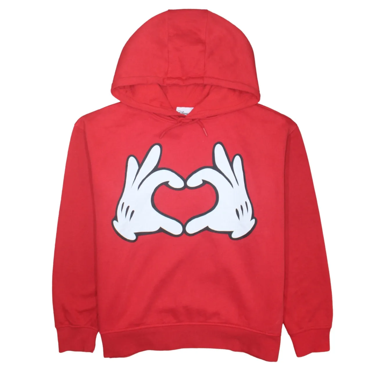 Disney 90's Lightweight Pullover Hoodie Large Red sold by Vintage Club