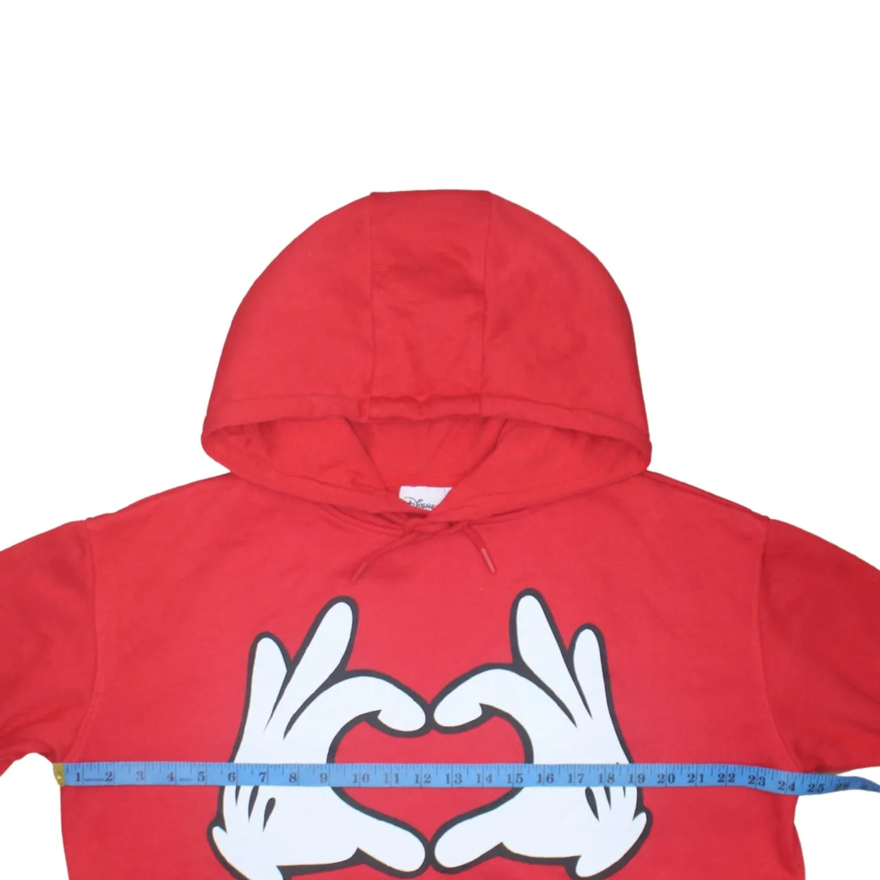 Disney 90's Lightweight Pullover Hoodie Large Red sold by Vintage Club product image thumbnail 5