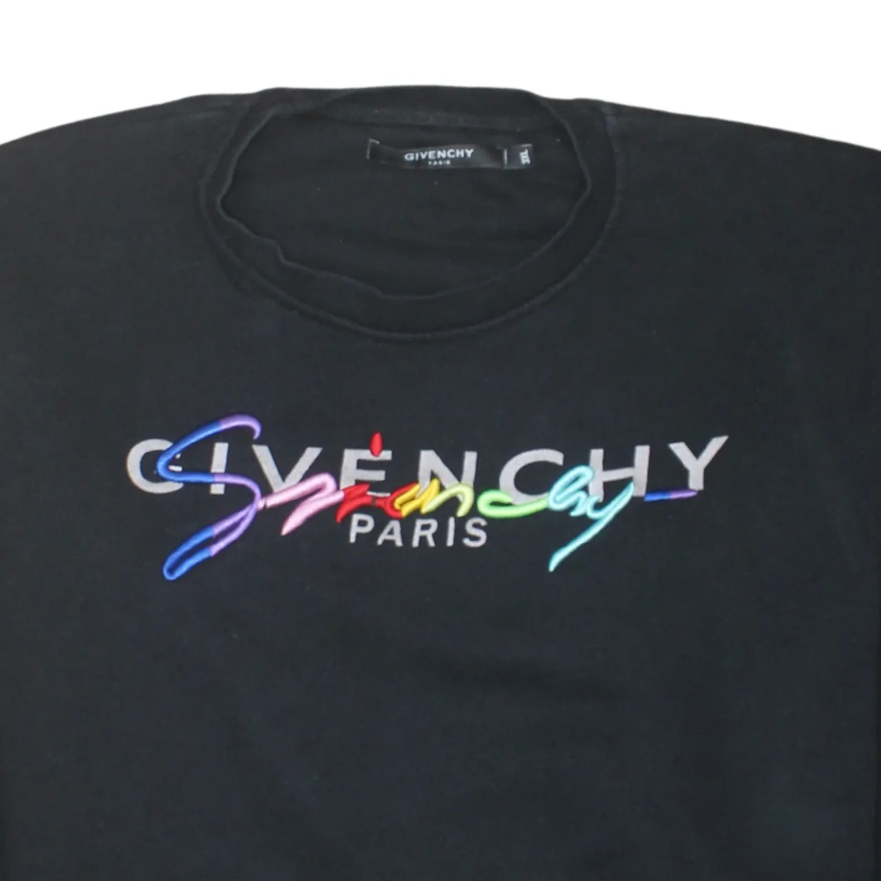 Retro 90's Lightweight Crew Neck Sweatshirt XXXLarge (3XL) Black sold by Vintage Club product image thumbnail 3