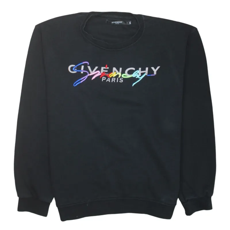Retro 90's Lightweight Crew Neck Sweatshirt XXXLarge (3XL) Black sold by Vintage Club