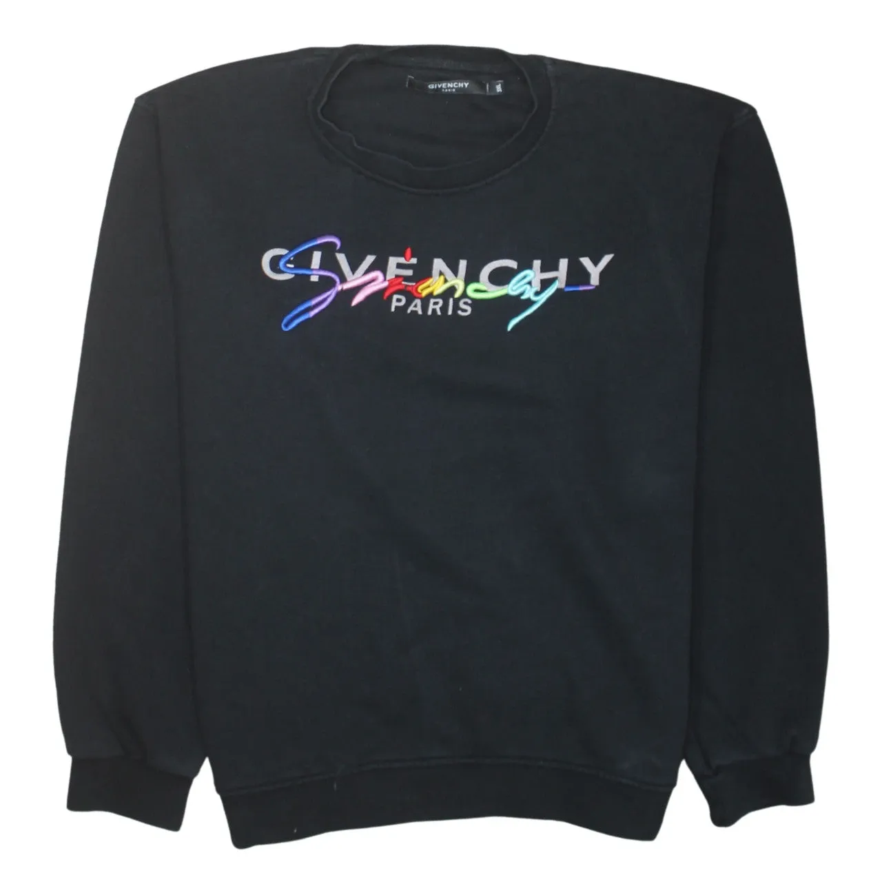 Retro 90's Lightweight Crew Neck Sweatshirt XXXLarge (3XL) Black sold by Vintage Club