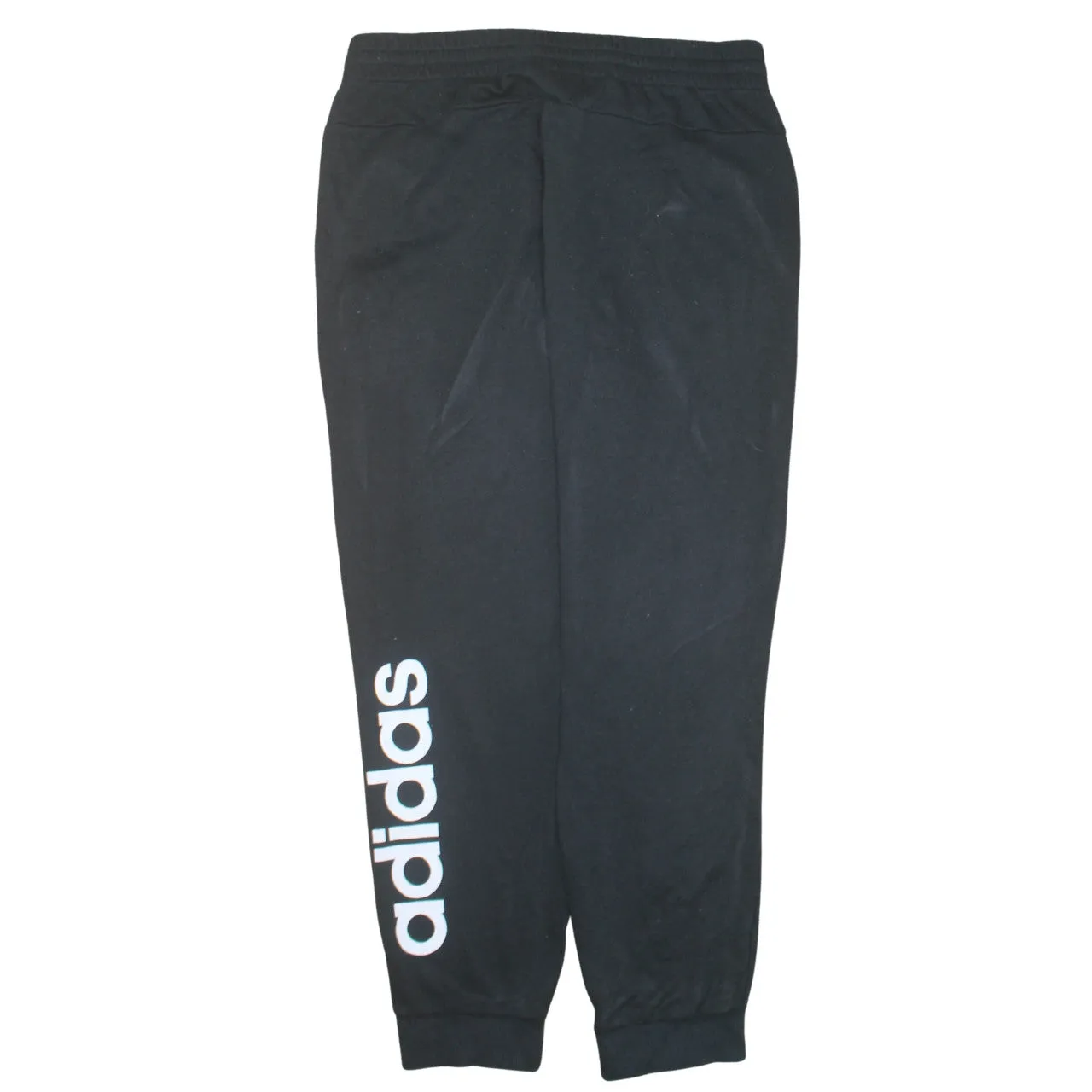 Adidas 90's Elasticated Waistband Drawstrings Casual Joggers / Sweatpants XLarge Black sold by Vintage Club product image thumbnail 2