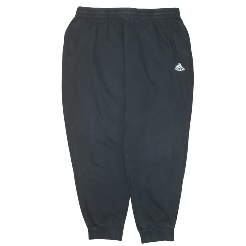 Adidas 90's Rib Cuff Casual Joggers / Sweatpants XXLarge (2XL) Black sold by Vintage Club