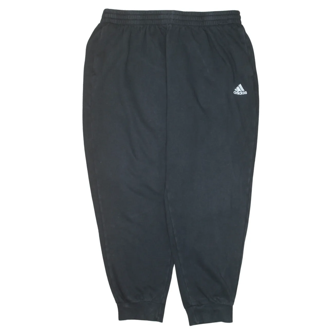 Adidas 90's Rib Cuff Casual Joggers / Sweatpants XXLarge (2XL) Black sold by Vintage Club