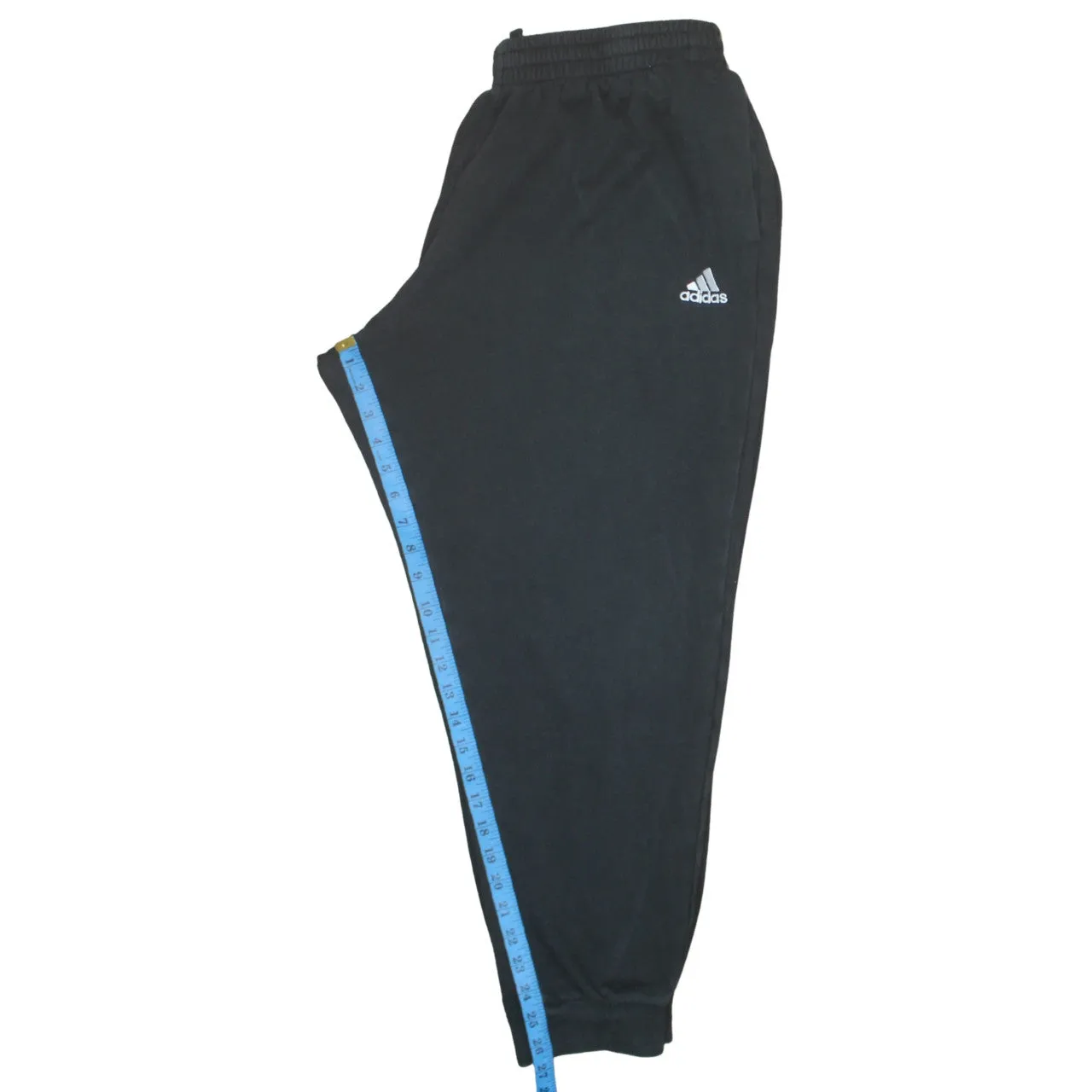 Adidas 90's Rib Cuff Casual Joggers / Sweatpants XXLarge (2XL) Black sold by Vintage Club product image thumbnail 5