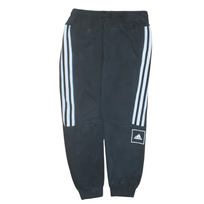 Adidas 90's Rib Cuff Casual Joggers / Sweatpants XLarge Black sold by Vintage Club