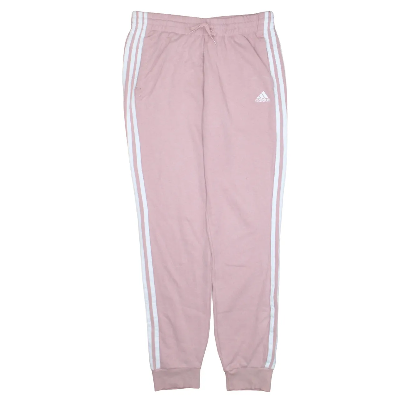 Adidas 90's 3 Stripes Casual Joggers / Sweatpants Medium Pink sold by Vintage Club