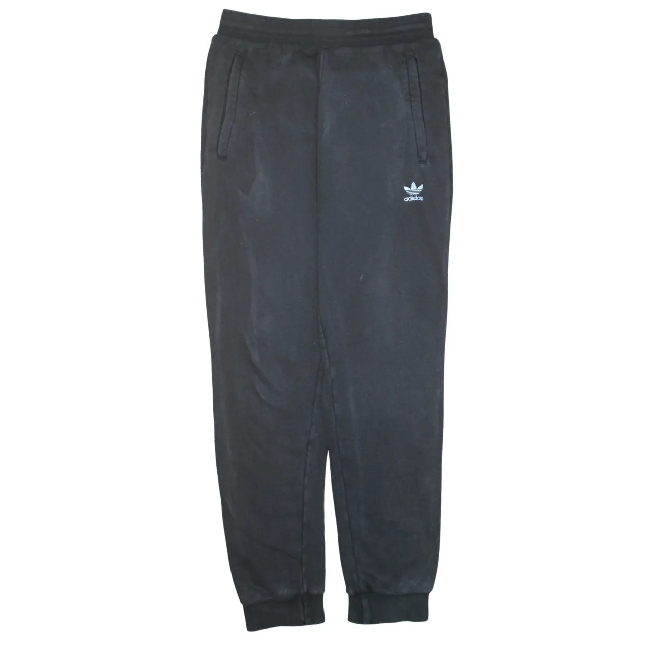 Adidas 90's Rib Cuff Casual Joggers / Sweatpants 30 Black sold by Vintage Club