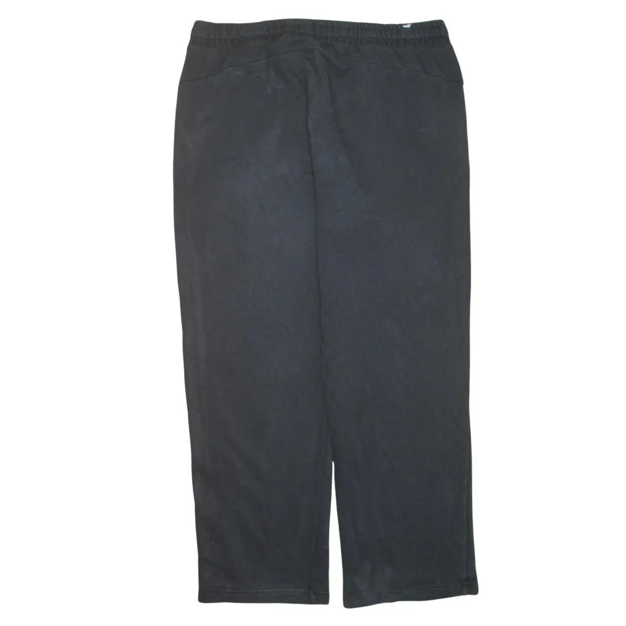 Puma 90's Elasticated Waistband Drawstrings Straight Leg Baggy Trousers / Pants Large Black sold by Vintage Club product image thumbnail 2