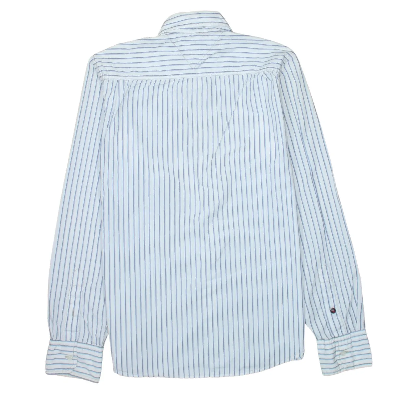 Tommy Hilfiger 90's Long Sleeve Button Up Shirt Medium White sold by Vintage Club product image thumbnail 2