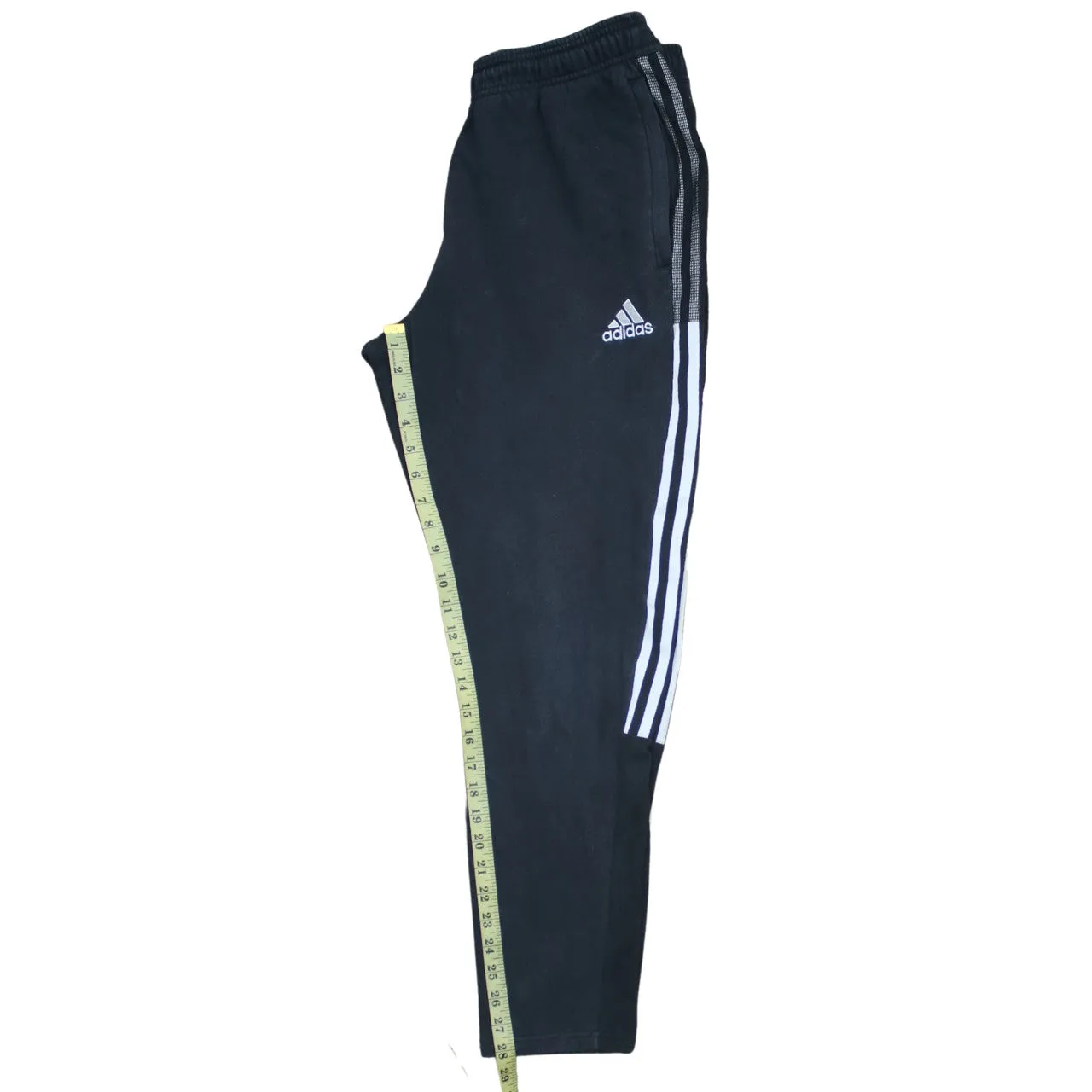 Adidas 90's Elasticated Waistband Drawstrings Casual Joggers / Sweatpants Large Black sold by Vintage Club product image thumbnail 5