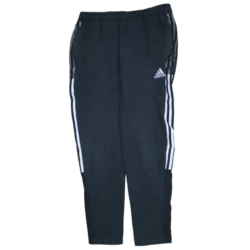 Adidas 90's Elasticated Waistband Drawstrings Casual Joggers / Sweatpants Large Black sold by Vintage Club