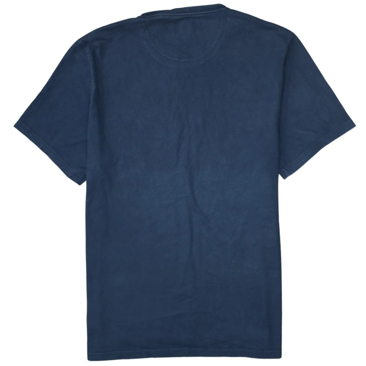 Barbour 90's Short Sleeves Crew Neck T Shirt XLarge Navy Blue sold by Vintage Club product image thumbnail 2