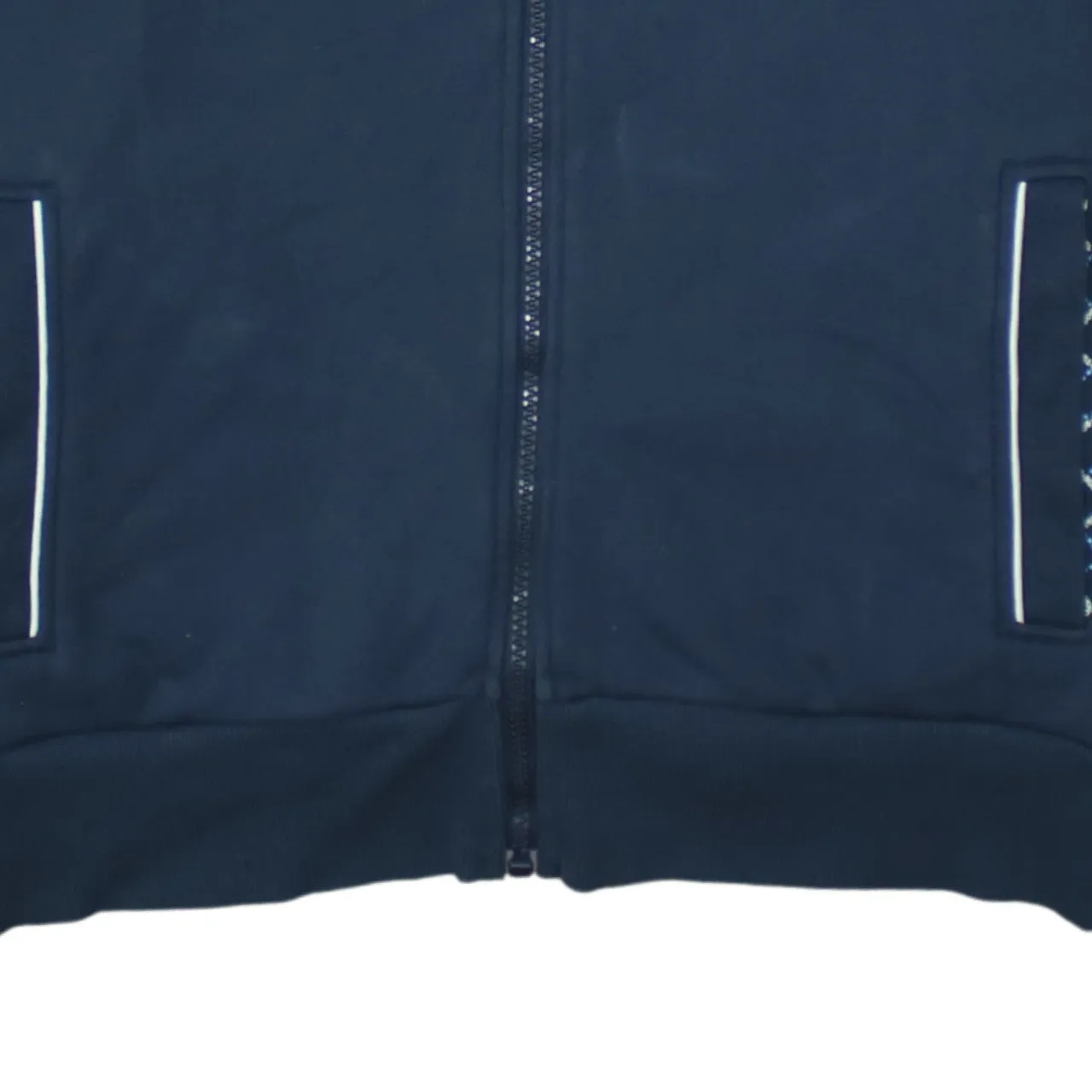 HUGO BOSS 90's Lightweight Full Zip Up Hoodie Medium Navy Blue sold by Vintage Club product image thumbnail 4