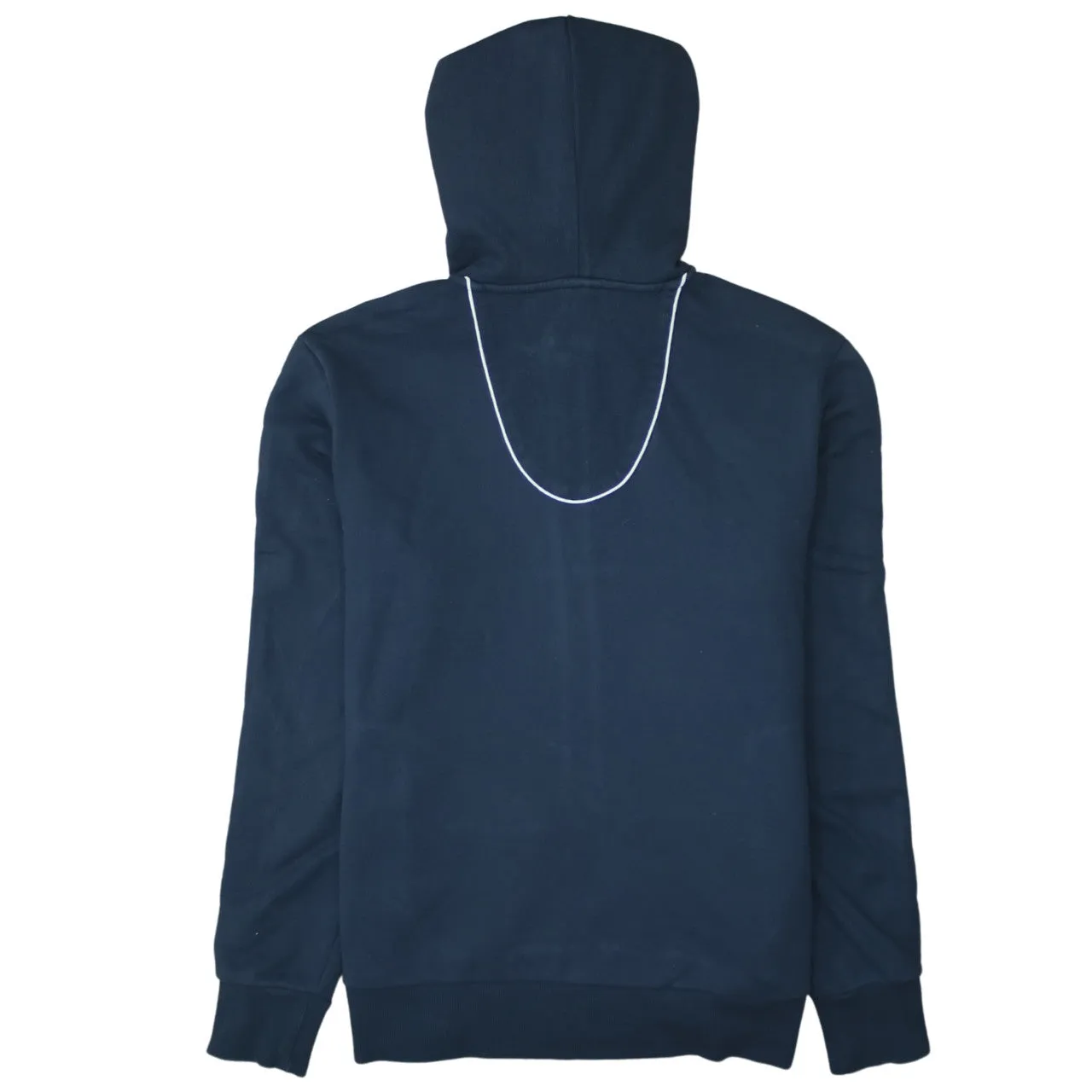 HUGO BOSS 90's Lightweight Full Zip Up Hoodie Medium Navy Blue sold by Vintage Club product image thumbnail 2