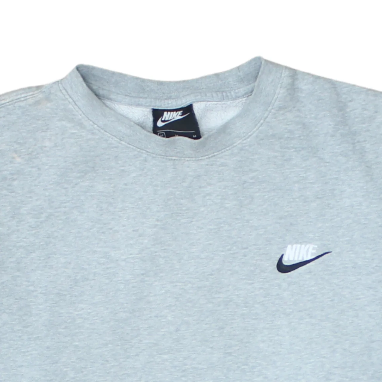 Nike 90's Swoosh Crew Neck Sweatshirt Medium Grey sold by Vintage Club product image thumbnail 3