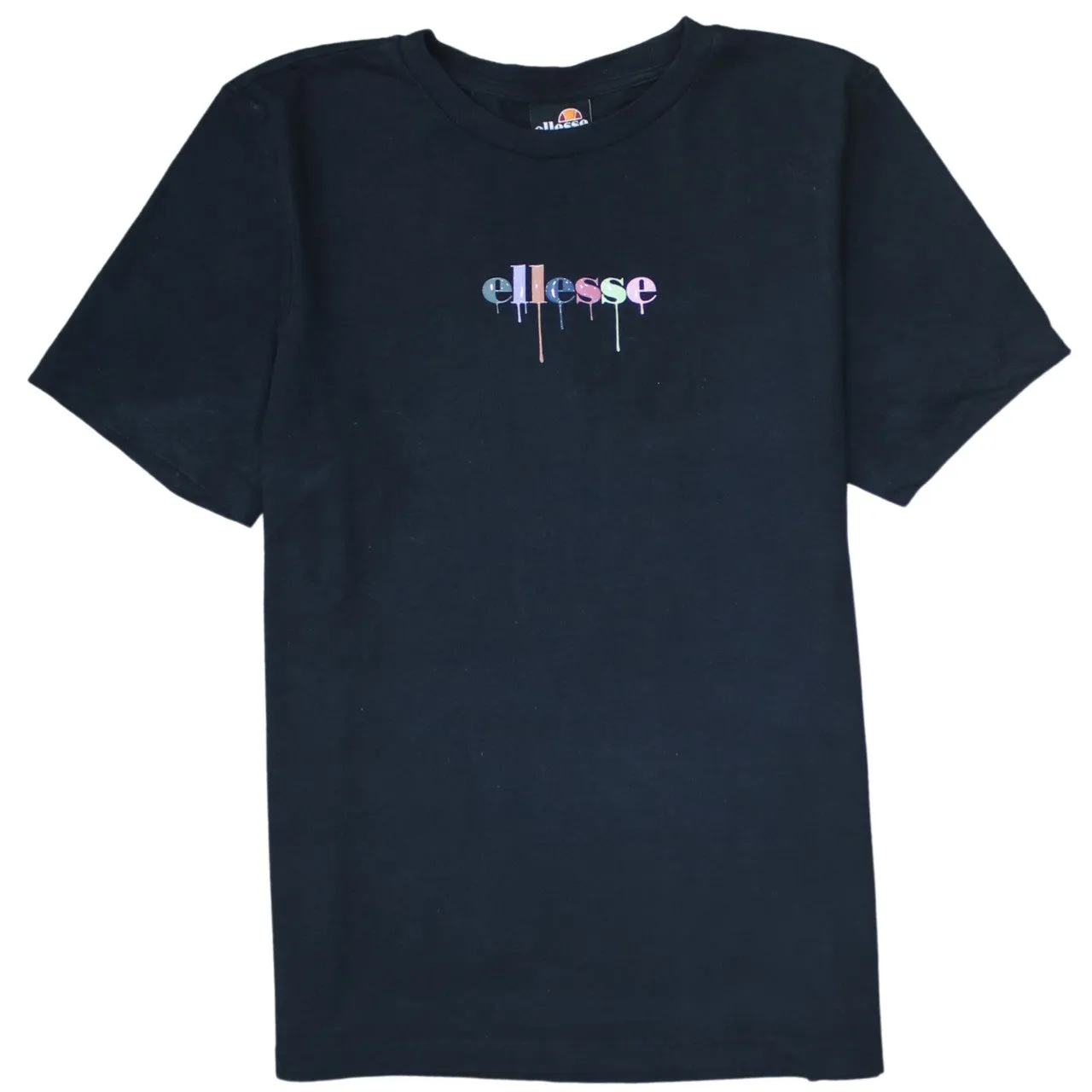 Ellesse 90's Short Sleeves Crew Neck T Shirt Medium Black sold by Vintage Club