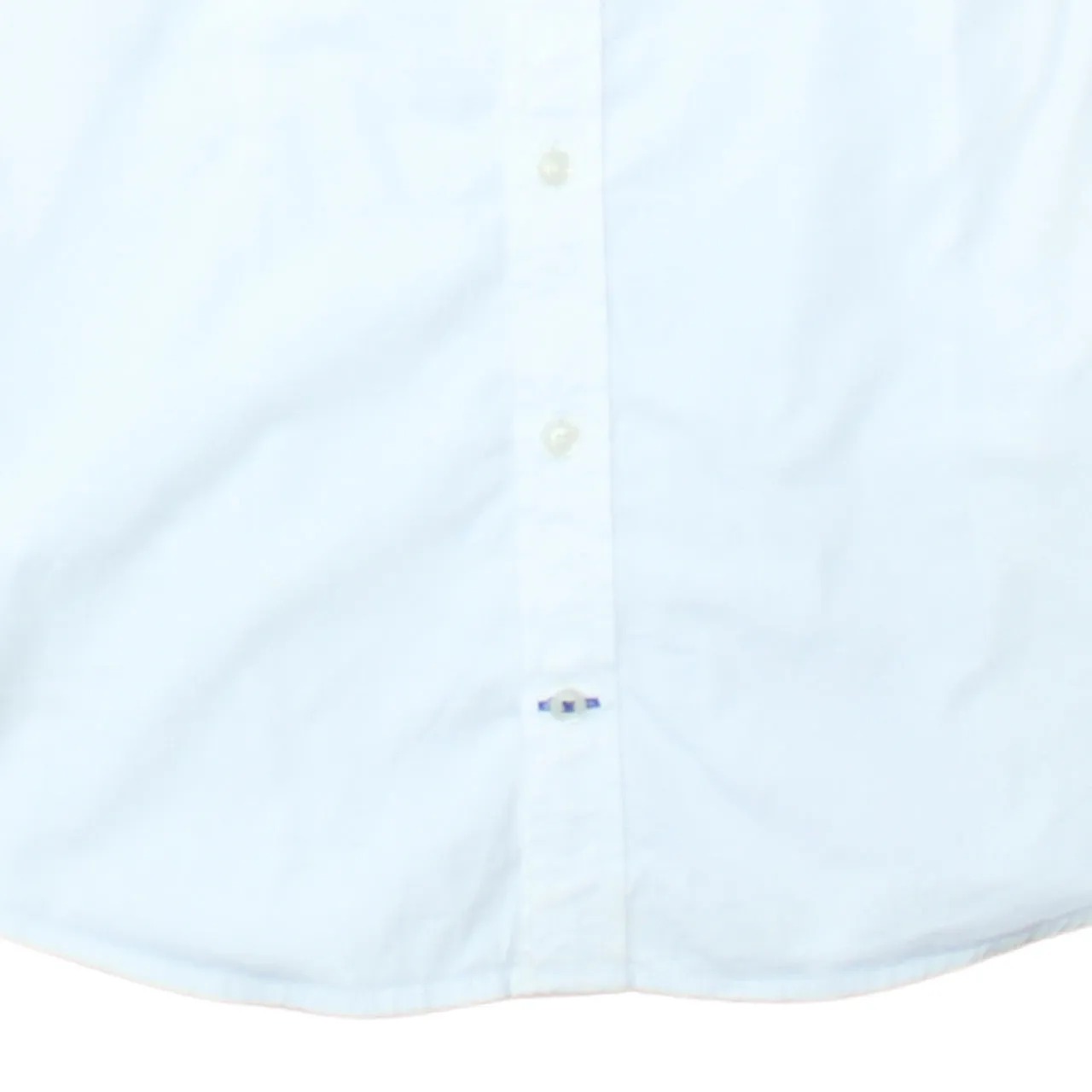 Tommy Hilfiger 90's Long Sleeve Button Up Shirt Small Beige Cream sold by Vintage Club product image thumbnail 4