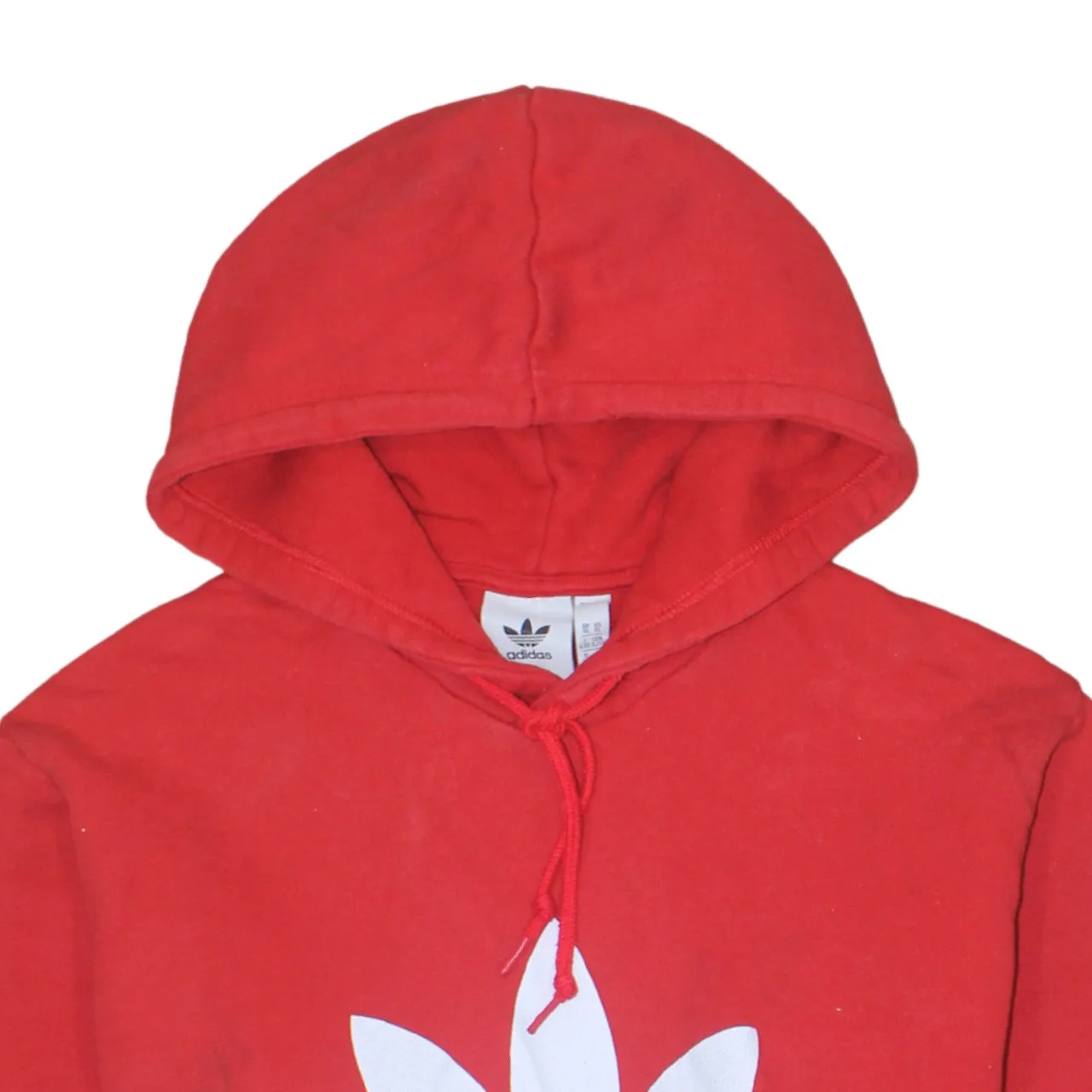 Adidas 90's Spellout Pullover Hoodie XLarge Red sold by Vintage Club product image thumbnail 3