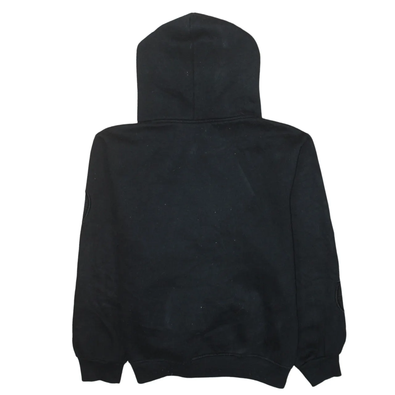 Champion 90's Drawstring Pockets Pullover Hoodie Medium Black sold by Vintage Club product image thumbnail 2